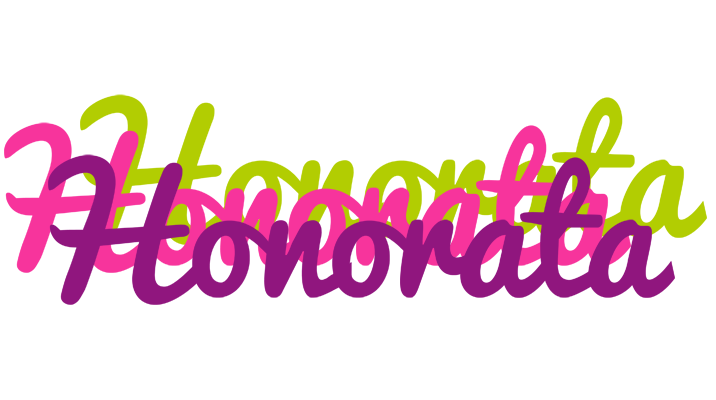 Honorata flowers logo