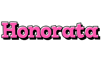 Honorata girlish logo