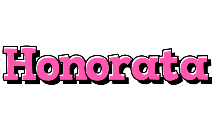 Honorata girlish logo