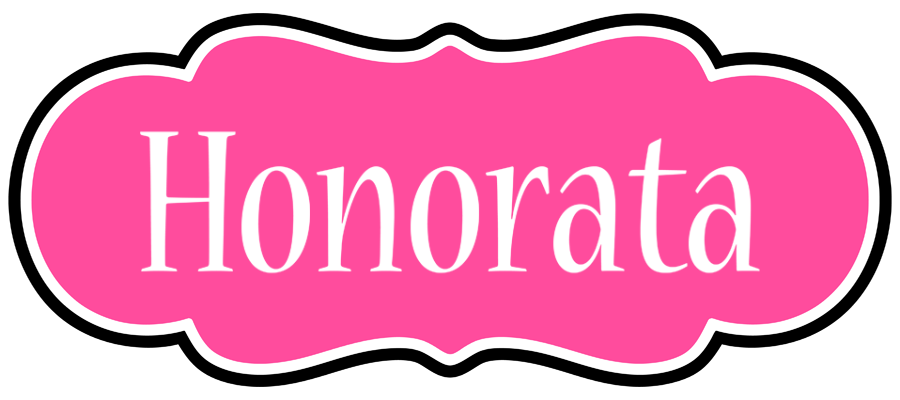 Honorata invitation logo