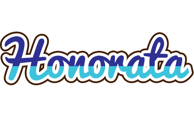 Honorata raining logo