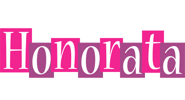 Honorata whine logo