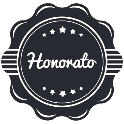 Honorato badge logo
