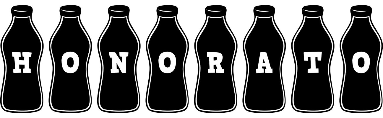 Honorato bottle logo