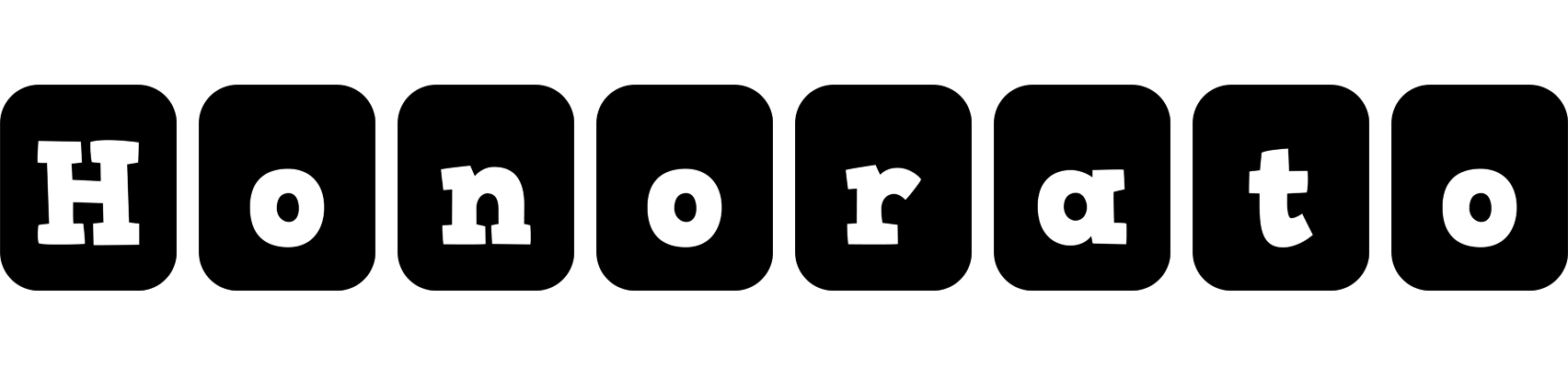 Honorato box logo