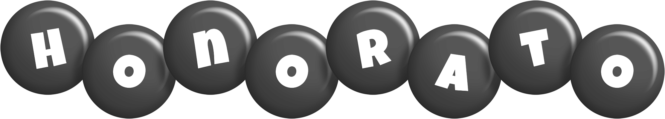 Honorato candy-black logo