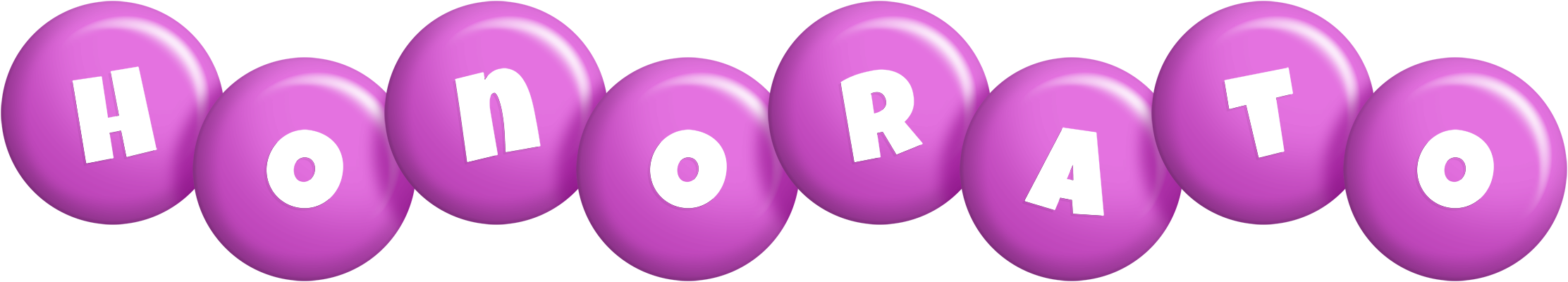 Honorato candy-purple logo