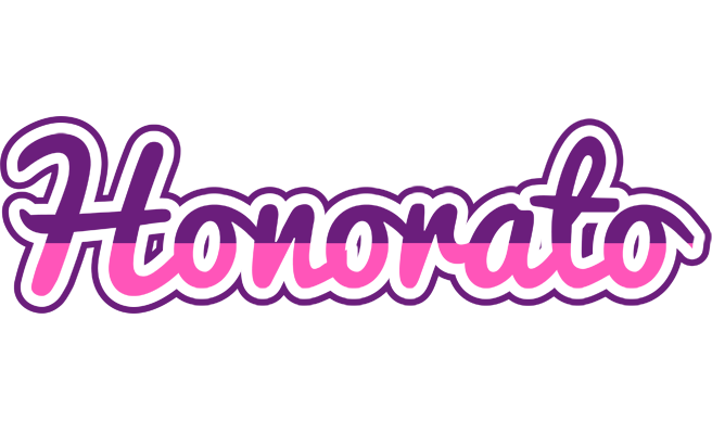 Honorato cheerful logo