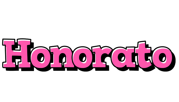 Honorato girlish logo