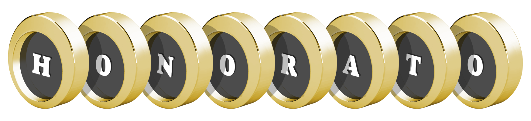 Honorato gold logo