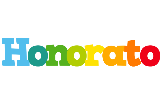Honorato rainbows logo
