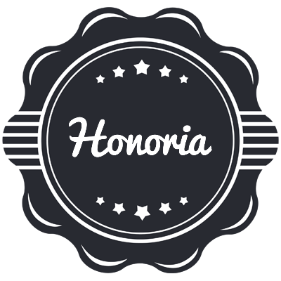 Honoria badge logo