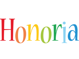 Honoria birthday logo