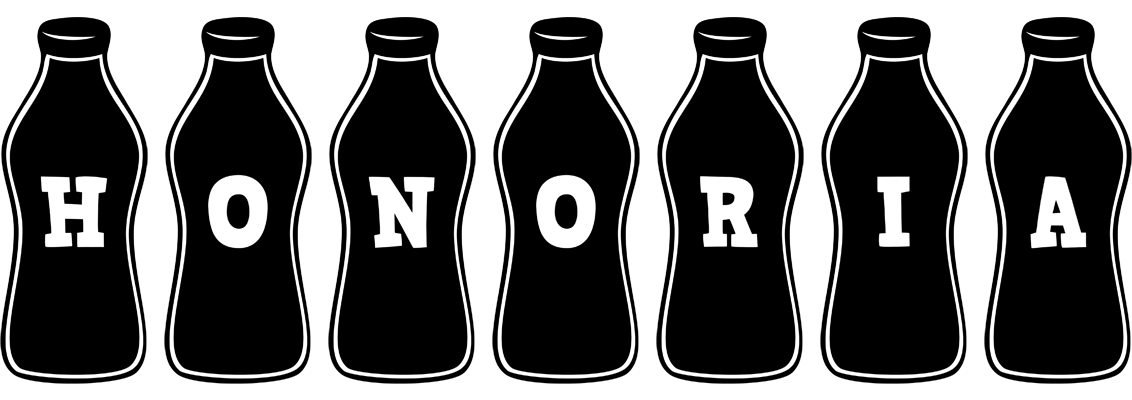 Honoria bottle logo