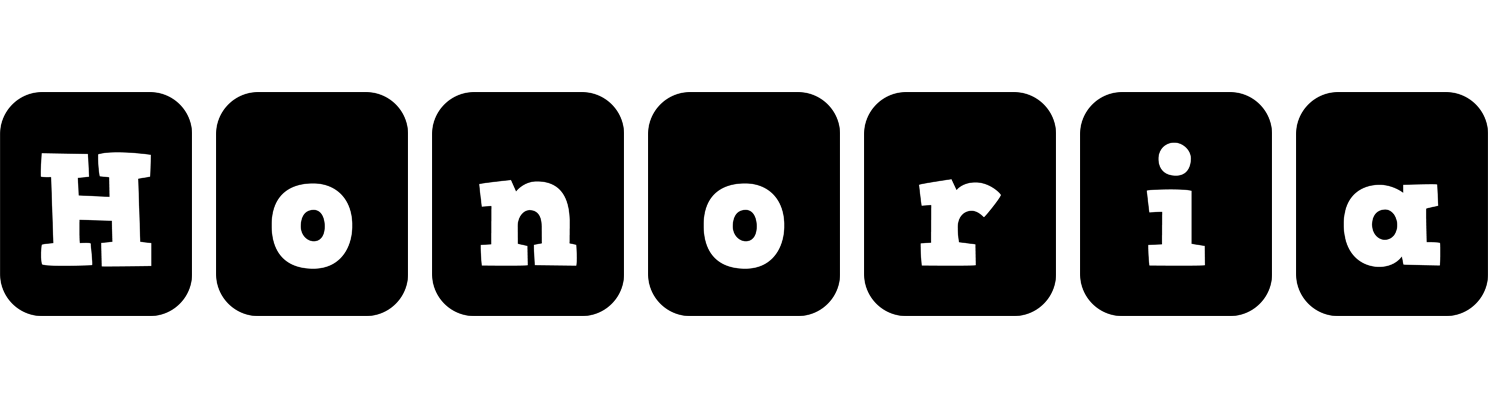 Honoria box logo