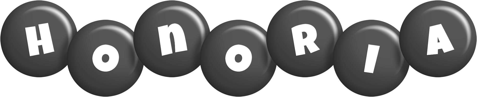Honoria candy-black logo