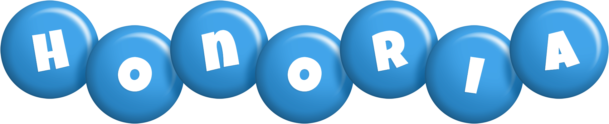Honoria candy-blue logo