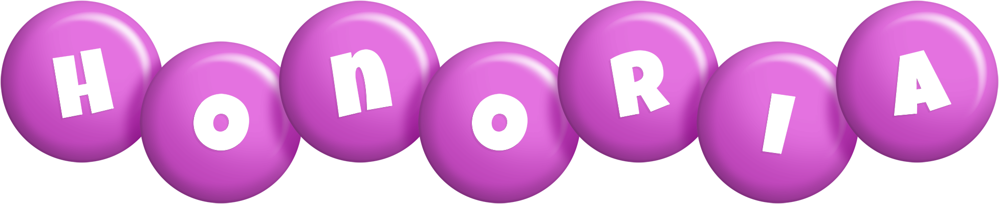 Honoria candy-purple logo