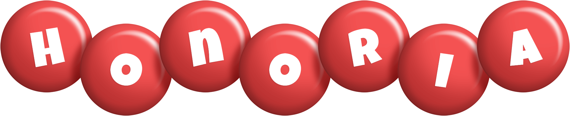 Honoria candy-red logo