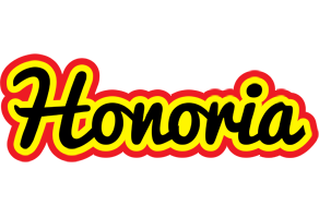 Honoria flaming logo