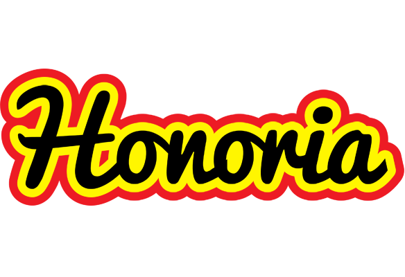 Honoria flaming logo