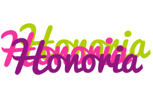 Honoria flowers logo