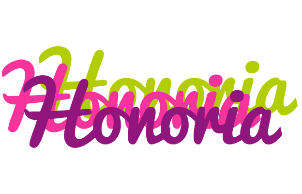 Honoria flowers logo