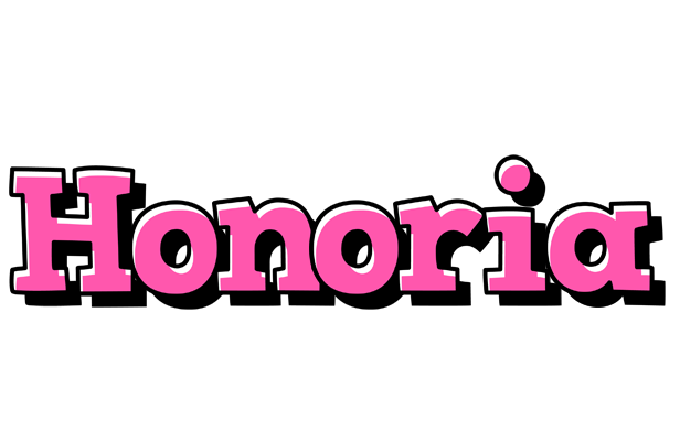 Honoria girlish logo