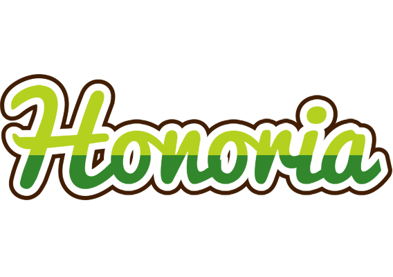 Honoria golfing logo