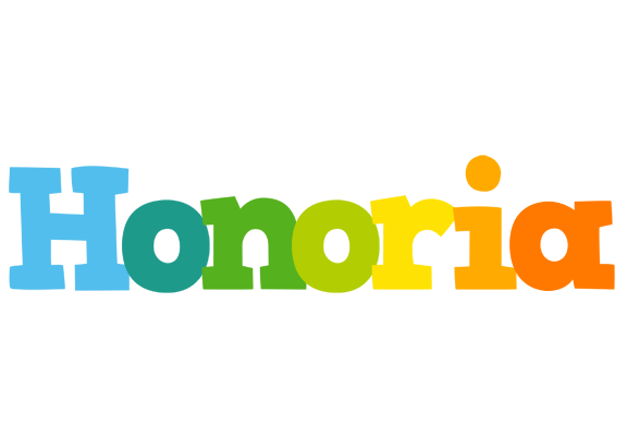 Honoria rainbows logo