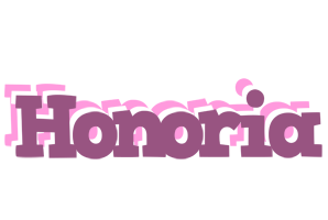 Honoria relaxing logo