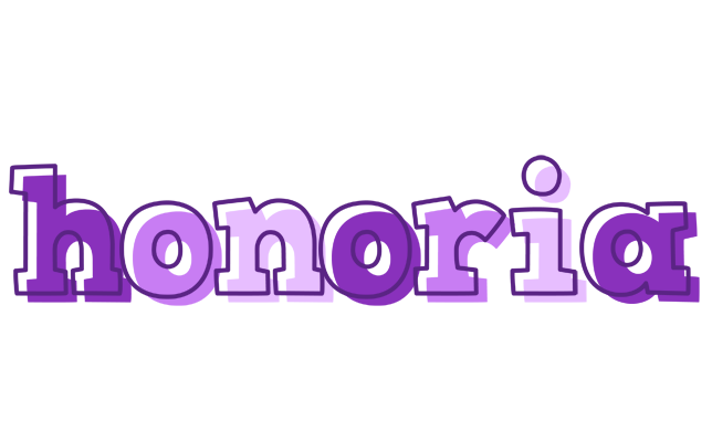 Honoria sensual logo