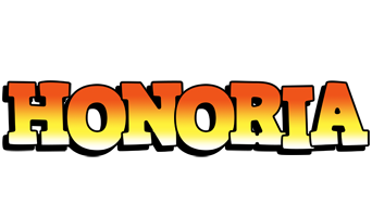 Honoria sunset logo