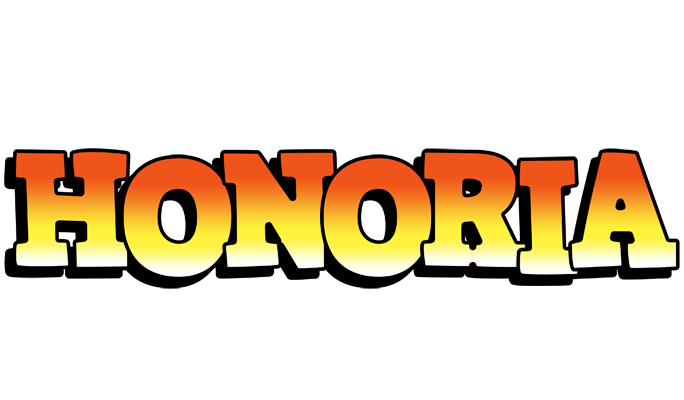 Honoria sunset logo