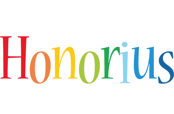 Honorius birthday logo