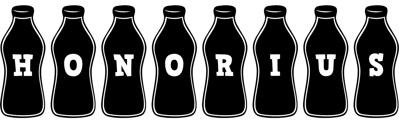 Honorius bottle logo