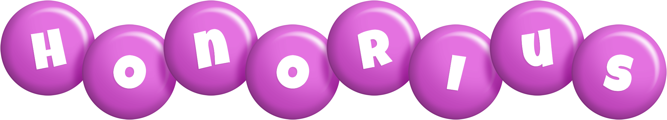 Honorius candy-purple logo