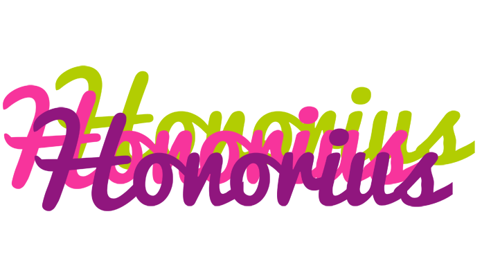 Honorius flowers logo