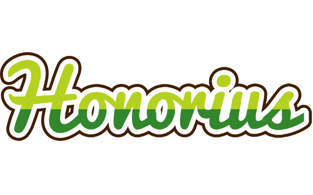 Honorius golfing logo