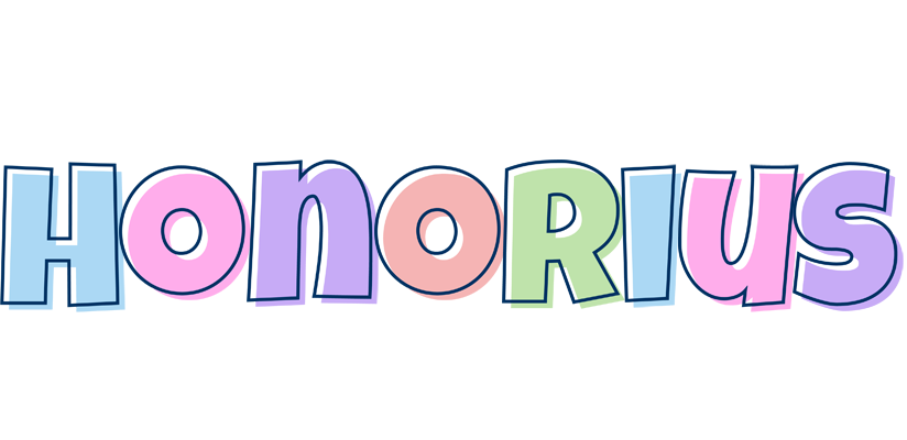 Honorius pastel logo