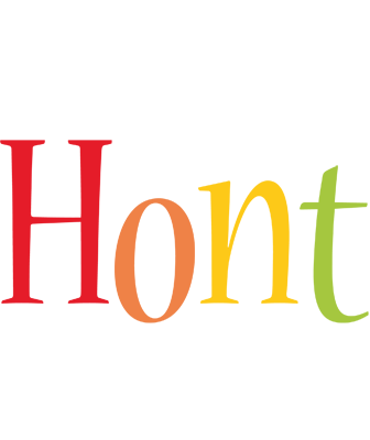 Hont birthday logo