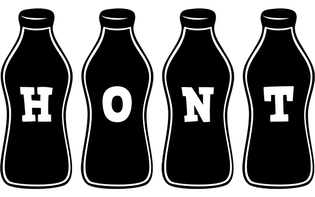 Hont bottle logo
