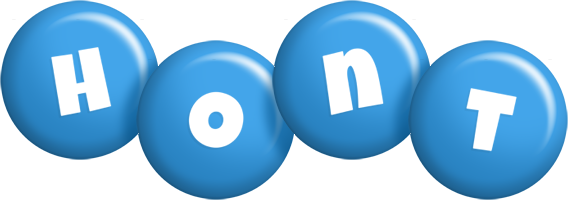 Hont candy-blue logo