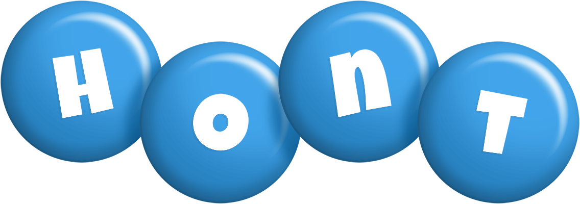 Hont candy-blue logo