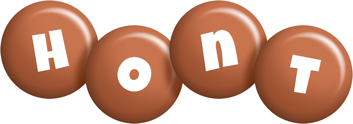 Hont candy-brown logo