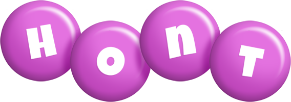 Hont candy-purple logo