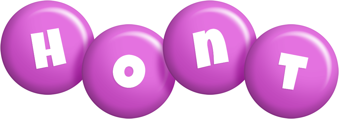 Hont candy-purple logo