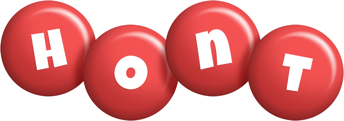 Hont candy-red logo