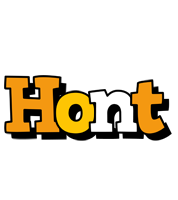 Hont cartoon logo