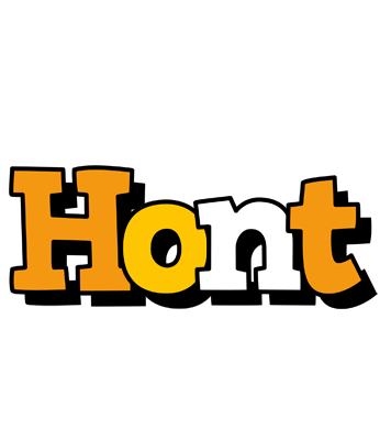 Hont cartoon logo